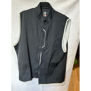 Callaway Mens Golf Vest Black Full Zip Weather Series Size XXL